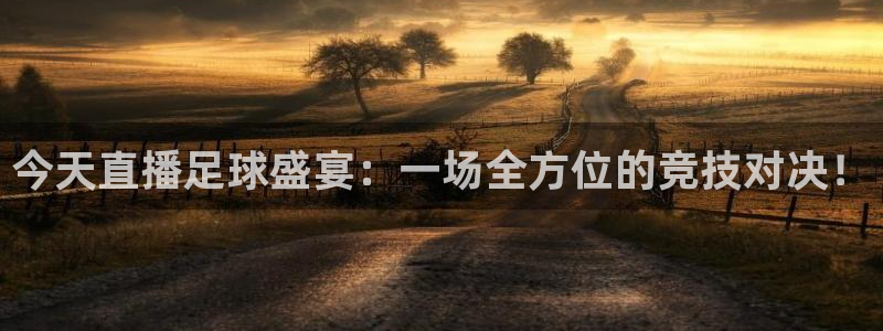 今天直播足球盛宴:一场全方位的竞技对决!